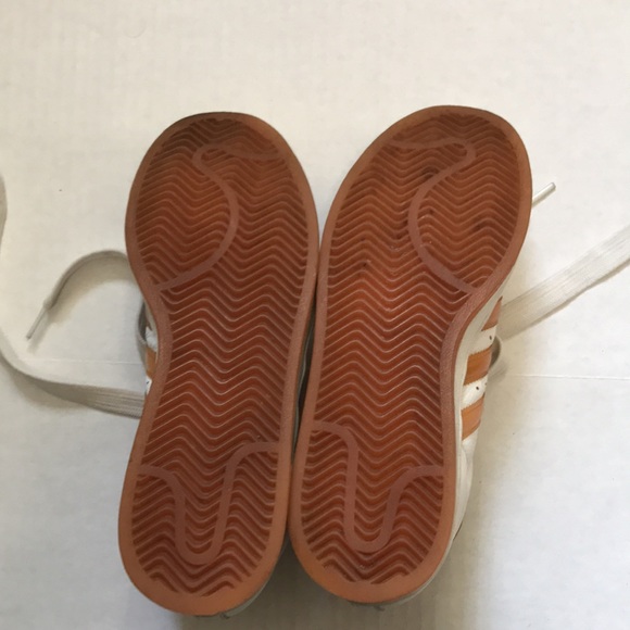 Y2k Vintage pink jelly adidas shell toes 8.5 pink - Picture 3 of 6